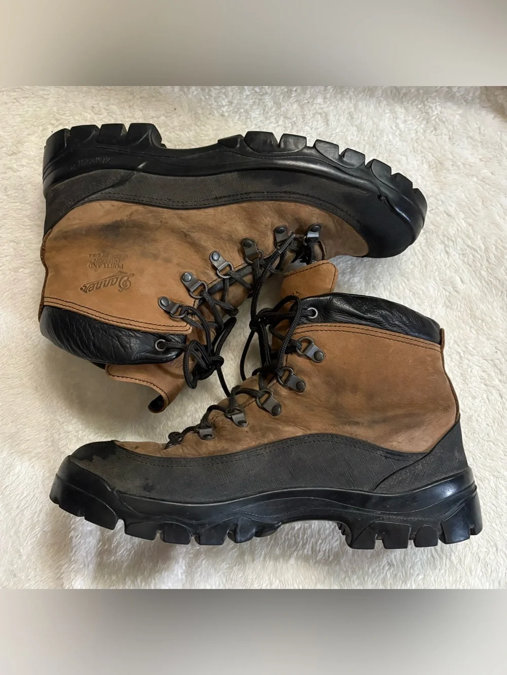 Men’s Danner Combat Hiker Work Hiking Boots 11 W Brown USA Made
